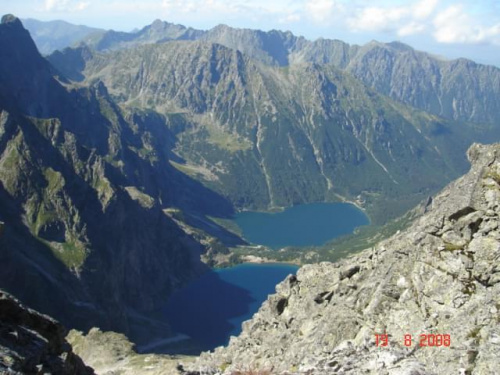 Czarny Staw i Morskie Oko #góry #słowacja