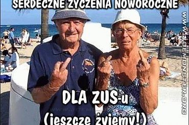 Serdeczne życzenia noworoczne dla ZUS-u #Serdeczne #życzenia #noworoczne #ZUS #ZakładUbezpieczeńSpołecznych #emeryci