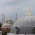 Błękitny Meczet widziany z Hagia Sophia