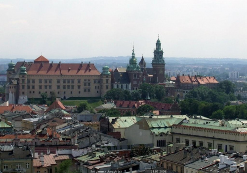 Zamek na Wawelu.