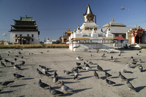 Klasztor Gandan #mongolia