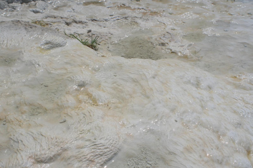 Pamukkale - tarasy wapienne, ścieżka południowa