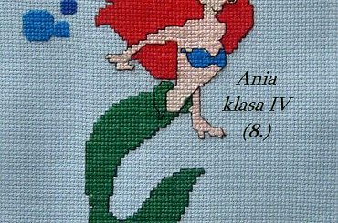 #HaftKrzyżykowy #Syrenka #Arielka