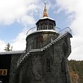 Wieża widokowa schroniska Perła Zachodu w Jeleniej Górze #gościniec #JeleniaGóra #PerłaZachodu #schronisko #WieżaWidokowa