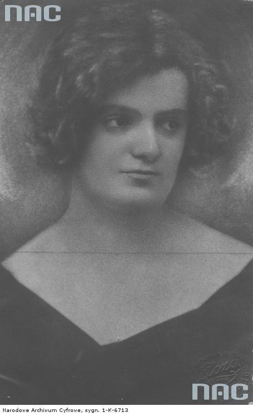 Maria Mirska, aktorka. Lwów_1918-1939 r.