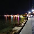 Cypr-Pafos, port i promenada w nocy