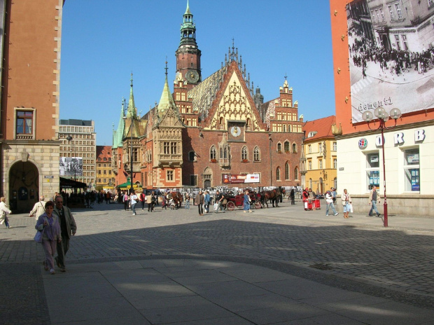 Wrocław - ratusz #architektura #zabytki #miasta #obiekty