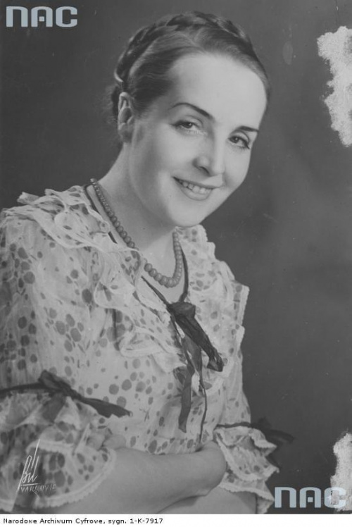 Maria Gorczyńska, aktorka. Warszawa_1920-1936 r.
