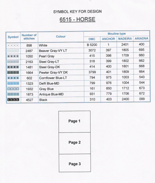 6515 Koń siwek