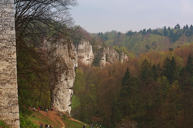 Pieskowa Skała,Ojców k.Krakowa-dzień drugi zwiedzania.