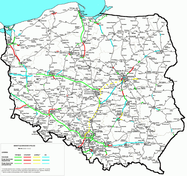 Autostrady i drogi ekspresowe 24 paź 2008