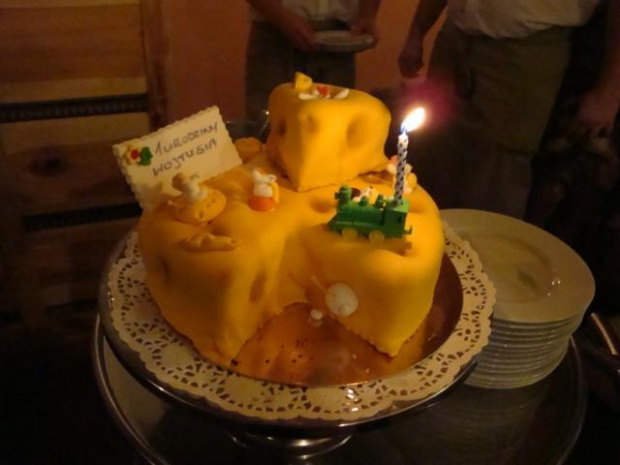 Mój tort urodzinowy:)))
Myszki w serze!