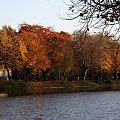 Jesienny spacer po Łazienkach...