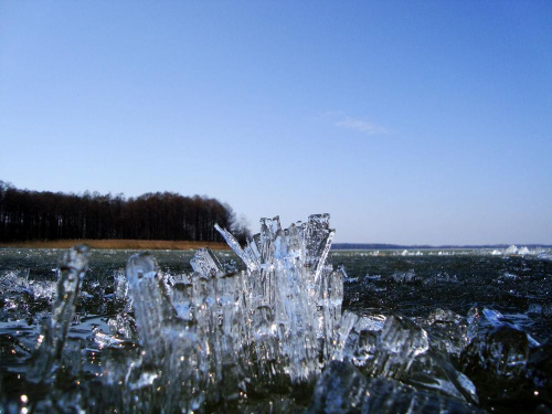 J. Kisajno #jezioro #kra #Kisajno #zima #mazury