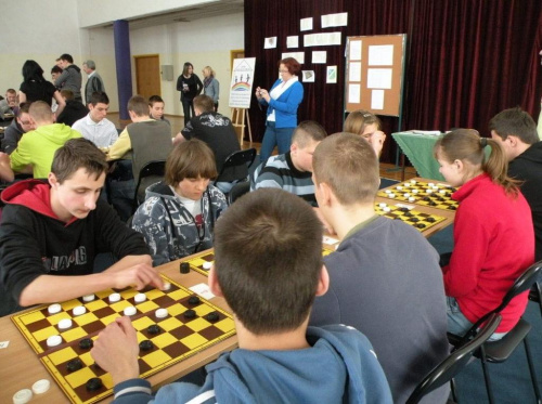 Turniej Województwa Kujawsko-Pomorskiego Szkół Specjalnych Liga Warcabowa - Wiosna 2012. ZS Nr 6 Toruń, dn. 29.03.2012r.