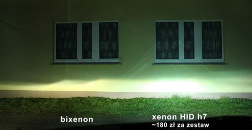 Test żarników HID XENON - renault scenic II