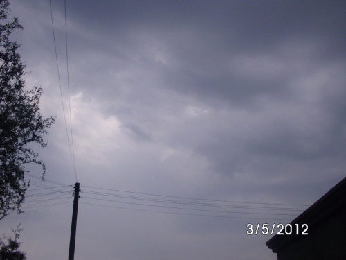 chmury burzowe 3.5.2012 #chmura #ChmuryBurzowe