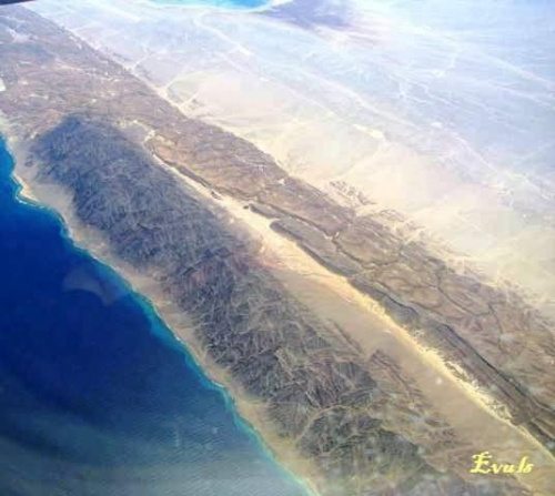 Z lotu ptaka... #Egipt #lot #wybrzeże #widok