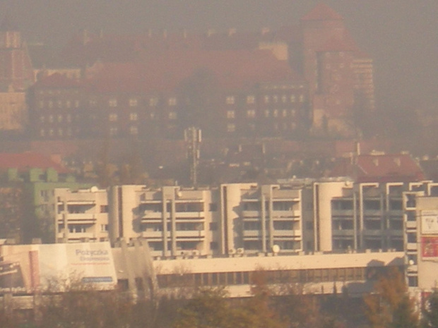 WIDOK NA WAWEL ZE SKAŁEK #WAWEL #KRAKÓW