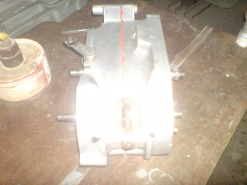 Silnik Simson M501 w trakcie remontu