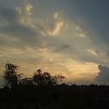 #Lublin #ZachódSłońca #niebo #słońce