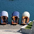 Słoweńskie gondole. #Słowenia #Bled #jezioro #woda