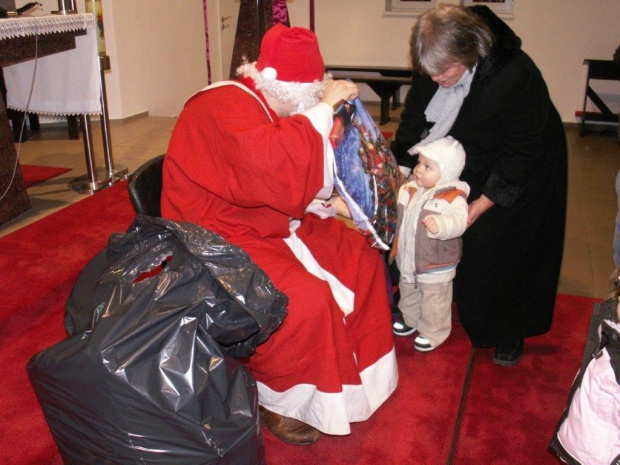 Pierwsze spotkanie z Mikołajem