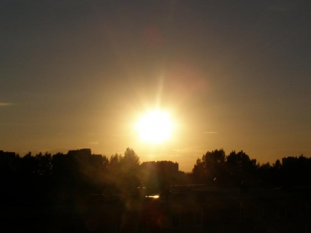 Słońce zachodzi nad Koszalinem...