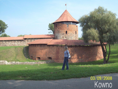 Kowno- przedwojenna stolica Litwy.
Zamek.