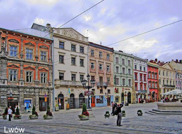 Lwów - Stare Miasto.
Rynek.