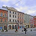 Lwów - Stare Miasto.
Rynek.