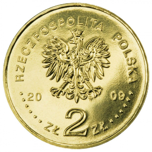 纸钞,硬币 世界各国硬币 欧洲 poland obverse:      an image of the