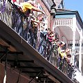 Karnawał w Nowym Orleanie, dzielnica francuska - luty 2004 #karnawał #NowyOrlean #USA