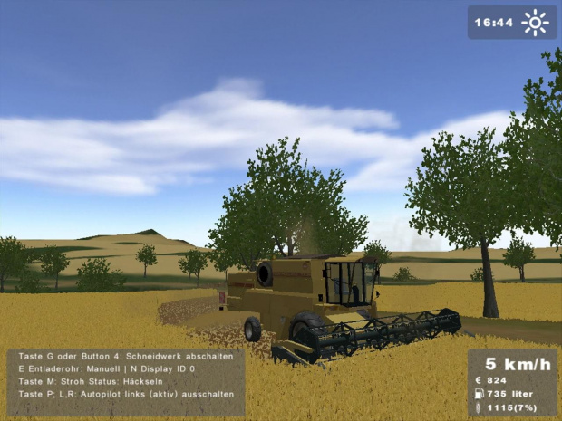 New Holland TX34 #LandwirtschaftsSimulator2008 #NewHolland #TX34