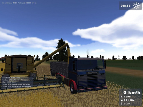 Scania 143 #Scania #LandwirtschaftsSimulator2008