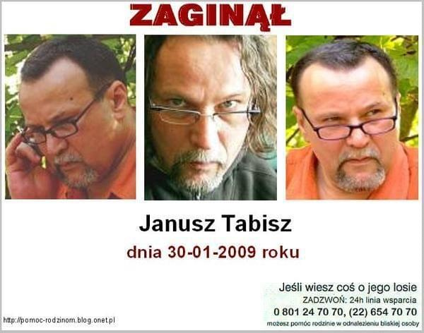 #zaginiony #zaginął #JanuszTabisz