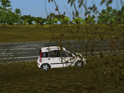 Jazda Fiatem w ETS #fiat #panda #auto #euro #truck #simulator