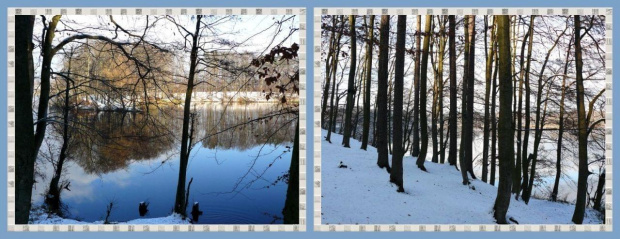 Okruchy zimy nad jeziorem Otomino #NadJeziorem #Gdańsk #widoki