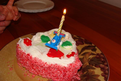 Urodzinowy tort.
