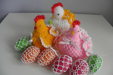 Wielkanoc #galeria #jajka #kurki #prace #prezent #robótki #szydełko #Wielkanoc