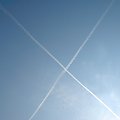 #niebo #samoloty #krzyż