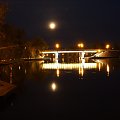 most w Augustowie nocą