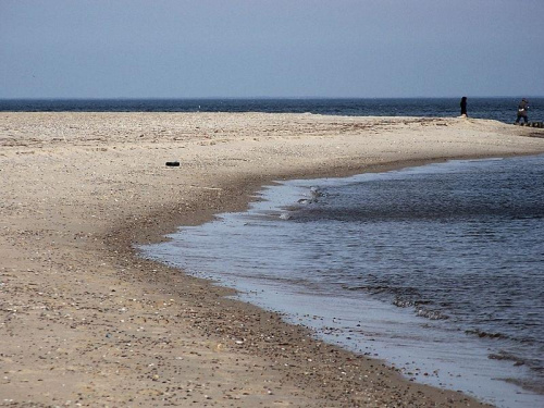 Ląd ku morzy wyciąga"ramiona" #Morze #plaża #Bałtyk