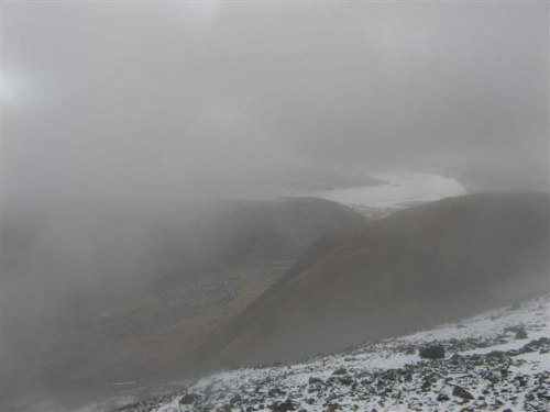 Zejście z Ben Nevis