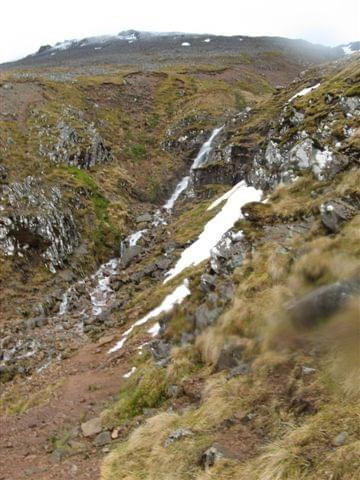 Zejście z Ben Nevis